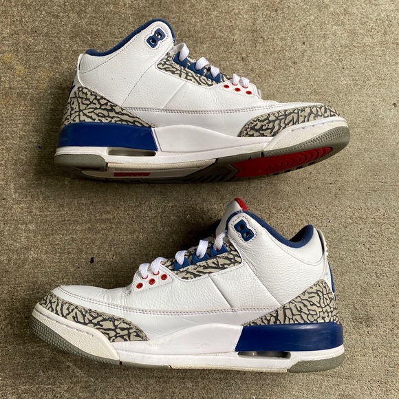 Jordan 3 True Blue 2016 (size 10) - Picture 5 of 13